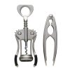 Kit Com Abridor De Vinho Em Metal e Quebra Nozes K227