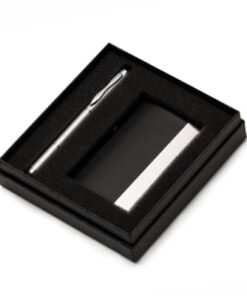 Kit Executivo 2 Peças Porta Cartão e Caneta K122