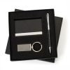 Kit 3 Peças - Porta Cartão, Caneta e Chaveiro - K323