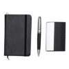 Kit 3 Peças Caneta, Porta Cartão e Moleskine com Pauta K333 14,00 X 9,00 cm