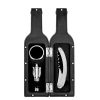 Kit Vinho Formato Garrafa Com 3 Peças K223