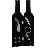 Kit para Vinho Embalagem Formato Garrafa K126
