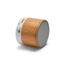 Caixa de Som com Microfone em Bambu CS24