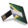 Mini Pen Drive 4Gb Card Cartão Personalizado USB de 6 x 3 cm