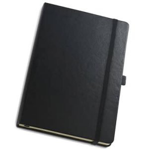 Moleskine não Pautado com Bolso Interior CD038 14 x 21 cm