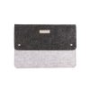 Pasta envelope em feltro com forro e dois bolsos internos PCN28