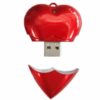 Pendrive Personalizado Formato de Coração 4Gb, 8Gb e 16Gb