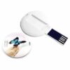 Pen Drive Circular Promocional Personalizado 4Gb, 8Gb e 16Gb