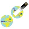 Pen Drive Circular Promocional Personalizado 4Gb, 8Gb e 16Gb