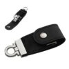 Kit Pen Drive e Caneta Personalizados com Detalhe em Couro K024