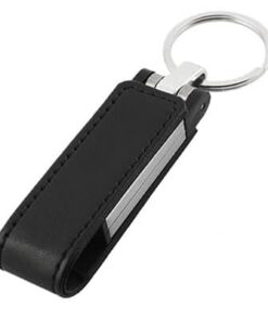 Pen drive Chaveiro de Couro Personalizável New Leather 4Gb, 8Gb e 16Gb