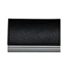 Porta Cartão de Metal e Couro Sintético PC045