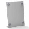 Porta retrato de mesa em aço inox L002