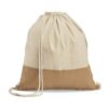 Saco Mochila em Algodão e Juta SC018