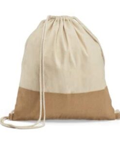 Saco Mochila em Algodão e Juta SC018