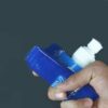 Garrafa squeeze dobrável 480 ml com mosquetão G006 Personalizado