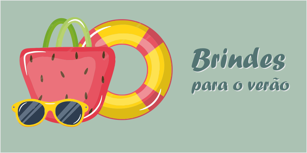 brindes para o verao