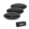 Caixa de som com microfone em ABS LED CS27