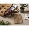 Caderno A5 com capa dura em palha natural CD225