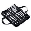 Kit Churrasco 17 Peças em estojo de nylon com alça K199