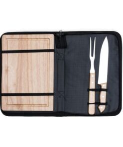 Kit churrasco 3 peças em estojo de nylon com alça K197
