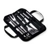 Kit Churrasco 9 Peças em estojo de nylon com alça K198