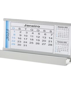 Calendário de mesa em Alumínio L015r