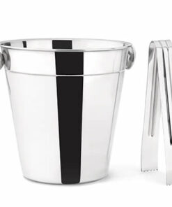 Balde de Gelo com Pegador em Aço Inox BL05