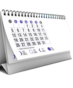 Calendário da Mesa Personalizável L029