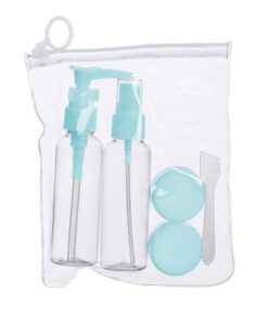 Kit para Viagem de 5 peças em Estojo Ziplock N029