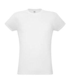 Camiseta unissex de corte regular. Em malha 100% polyester Branco CM12-PLCR