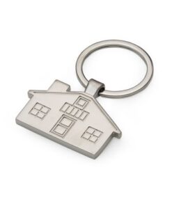 Chaveiro para Construtora Formato Casa Personalizado CHR126