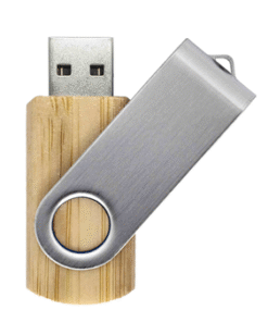 Pen Drive Personalizado Ecológico Giratório PDECO7