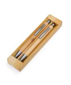 Kit Ecológico de Caneta e Lapiseira Personalizada K348