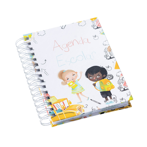 Agenda Escolar Infantil - Capa Estampada AG284 - Imagem 8