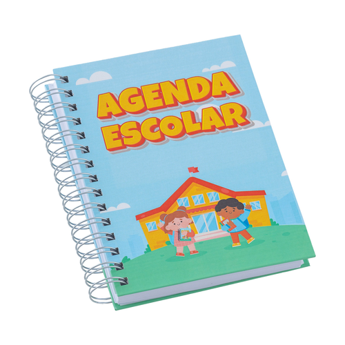 Agenda Escolar Infantil - Capa Estampada AG284 - Imagem 6