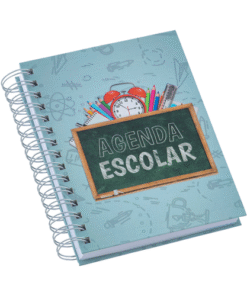 Agenda Escolar Infantil - Capa Estampada AG284