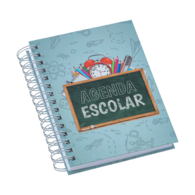Agenda Escolar Infantil - Capa Estampada AG284