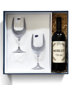 Kit para Vinhos 750 ml com 2 Taças