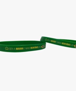 Pulseira Emborrachada Personalizada PE01