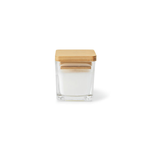 Vela Aromática Personalizada 50g em Copo de Vidro com Tampa de Bambu - Imagem 20