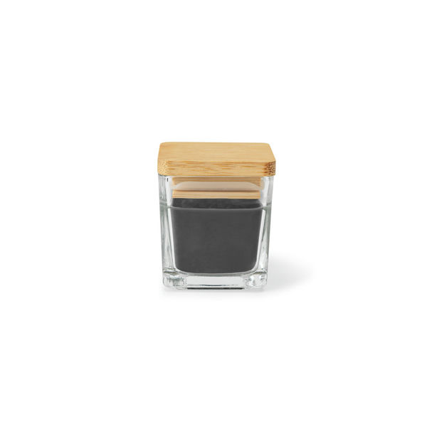 Vela Aromática Personalizada 50g em Copo de Vidro com Tampa de Bambu - Imagem 14