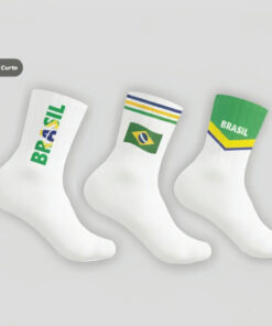Meias da Copa Coloridas Personalizadas MD14