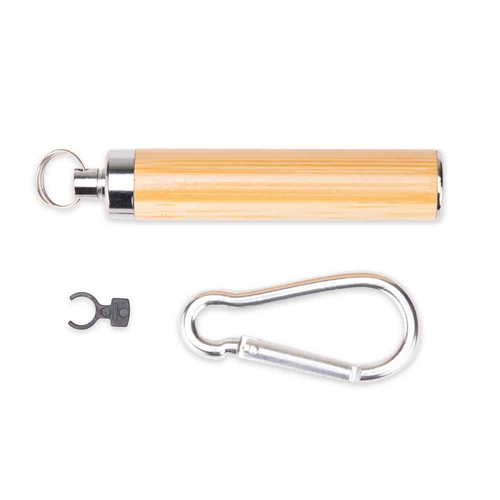 Lanterna Personalizada em Bambu com LED S189 - Imagem 4