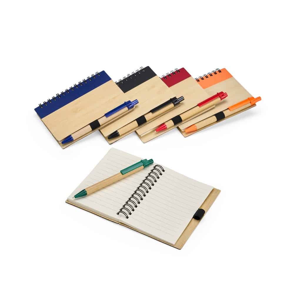 Caderno Ecológico com Caneta Personalizado CD141 - Imagem 3