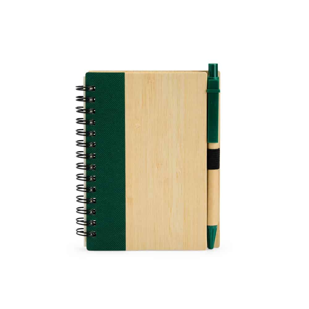 Caderno Ecológico com Caneta Personalizado CD141