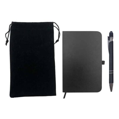Kit de Anotações com Caneta e Sacolinha Personalizado K376