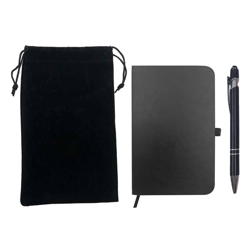 Kit de Anotações com Caneta e Sacolinha Personalizado K376