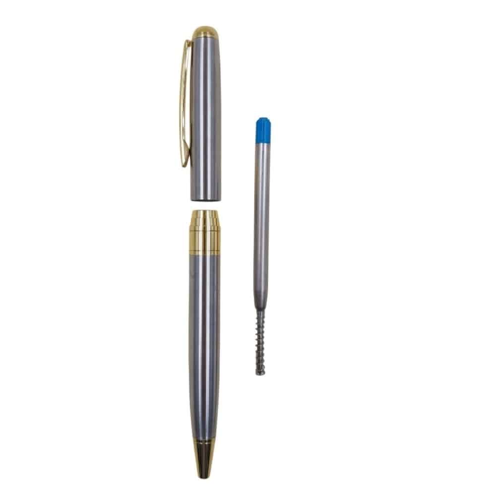 Caneta Personalizada com Detalhes Dourados M173 - Imagem 2