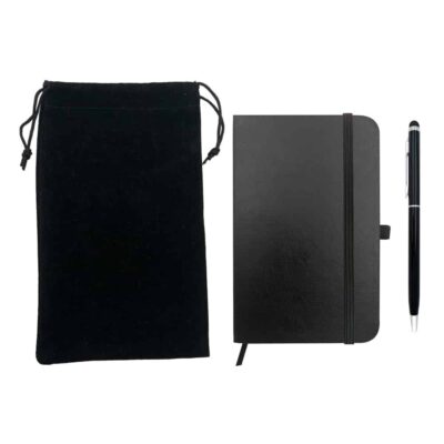 Kit de Anotações com Caneta e Sacolinha Personalizado K375